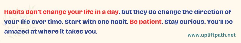 Habits power
